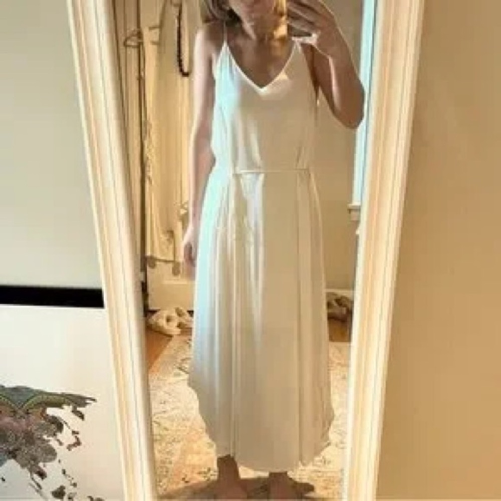 Zulu & Zephyr Cream Midi Dress
